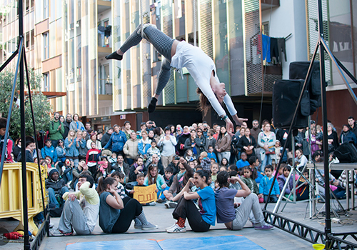 1er curso regular de la Escuela de Circo Social de Zaragoza